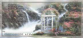 Thomas Kinkade's Serenity Garden Personal Check Designs